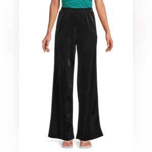 NWT Good American High Rise Wide Leg Pants